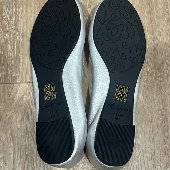 Brighton Silver Flats with Heart Accent - Picture 8 of 8